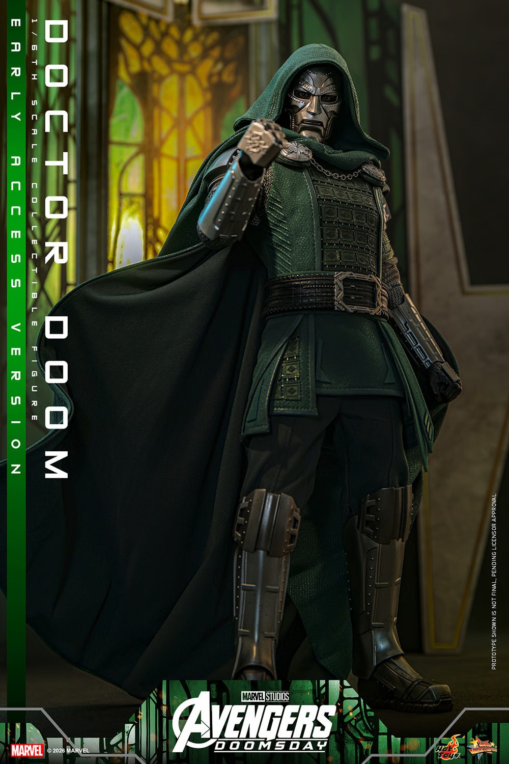 Pre-Order Hot Toys Marvel Avengers Doomsday Doctor Doom Sixth Scale Figure MMS906